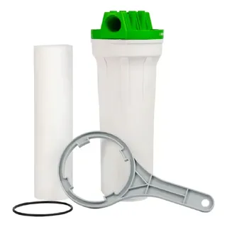 Filtro Caixa Dågua Ou Cavalete Poe Eco 9 3/4 Polipropileno Hidrofiltros Retenção De Sujeira Cor Branco E Verde Filtro Caixa Dågua Ou Cavalete Poe Eco 9 3/4 Polipropileno Hidrofiltros Retenção De Sujeira Cor Branco E Verde