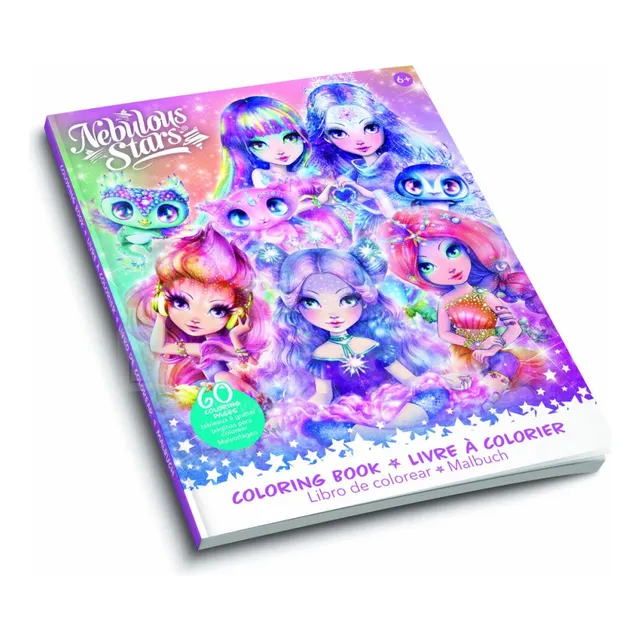 Libro Para Pintar Niños, Niñas Nebulous Diversión Asegurada