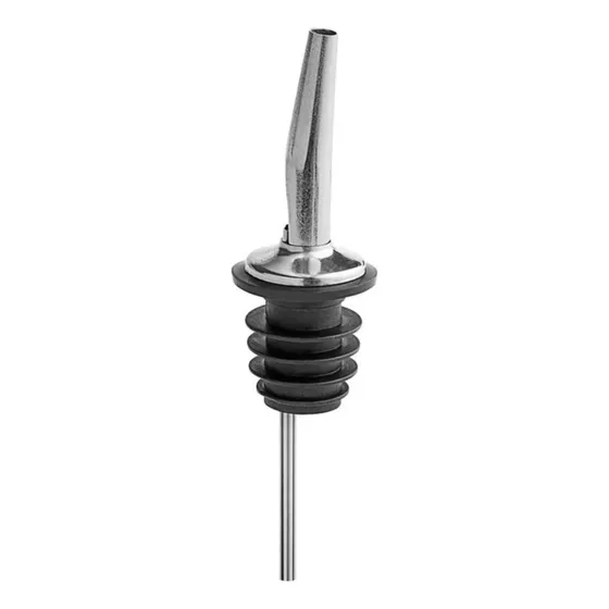 Pico Dosificador Botellas Acero Inoxidable Bartender 6 Unid