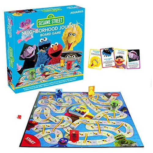 Aquarius Sesame Calle Viaje Juego - Regalo Divertido 89t8x