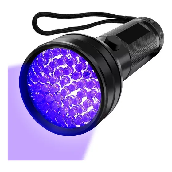Linterna Luz Uv Gadnic 51 Led Luz Negra Seguridad Detección