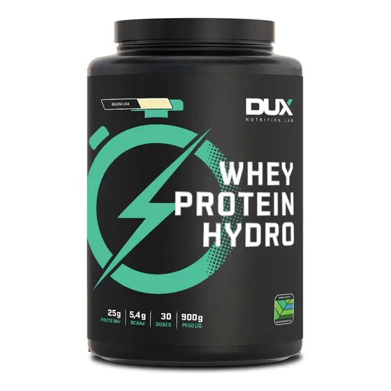 Whey Protein Hydro - Pote 900g Sabor Baunilha