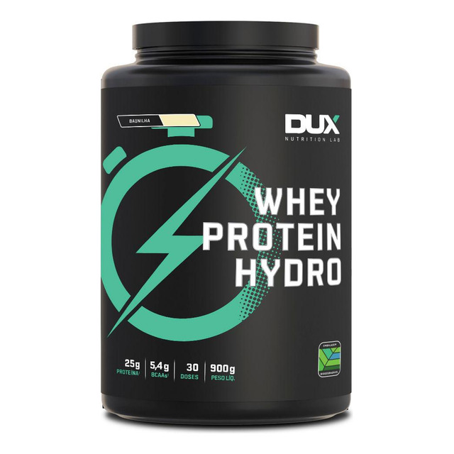 Whey Protein Hydro - Pote 900g Sabor Baunilha Whey Protein Hydro - Pote 900g Sabor Baunilha