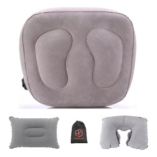 Cojín Inflable Relajación Y Descanso Kit Feliz Viaje Rp20 Cojín Inflable Relajación Y Descanso Kit Feliz Viaje Rp20