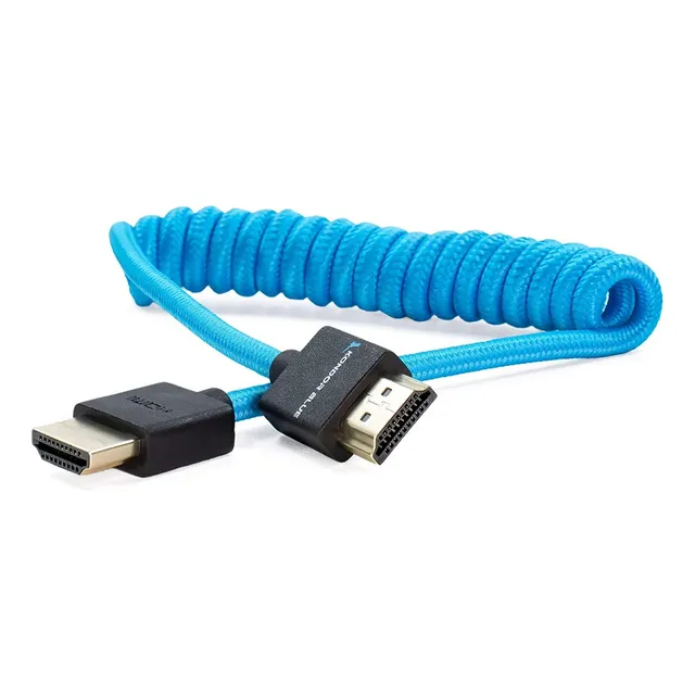 Cable Hdmi 4k 2.0 Kondor Blue Full Hdmi A Hdmi Espiralado