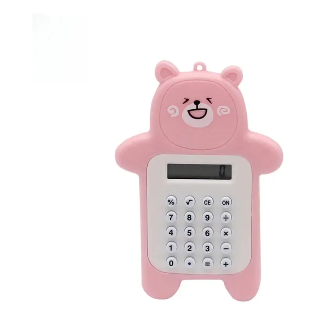 ! 3 Calculadoras Mini Portátiles De Osito Tiernas .