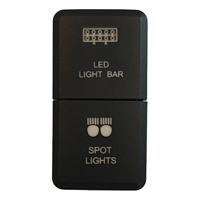 Tecla Led Toyota Doble Faros Auxiliares Hasta 2015
