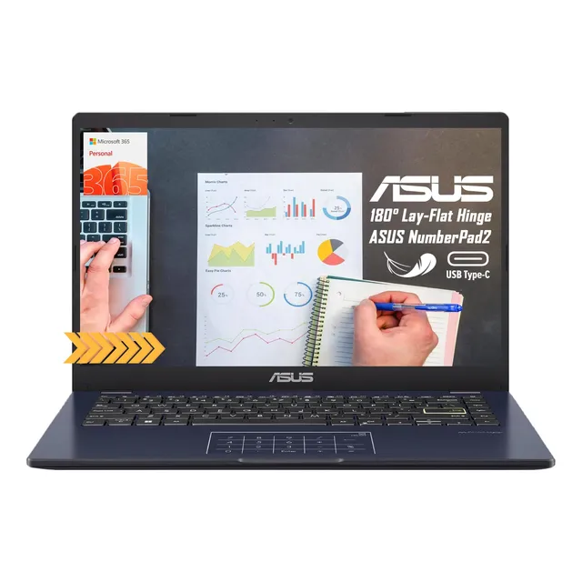 Ordenador Portátil Asus Vivobook Go 14 Fhd Intel Celeron N40