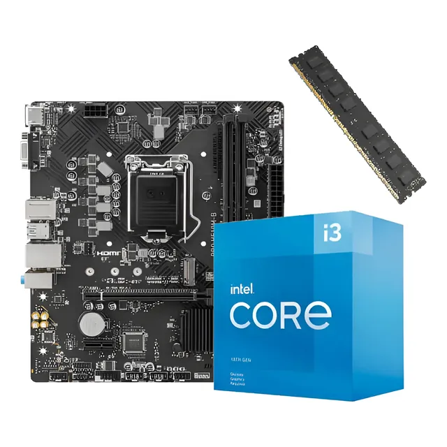 Combo Actualización Pc Intel Core I3 10105 H510m 8gb V2 Ctc