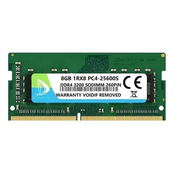 Memoria Ram Gamer 8Gb Ddr4-3200Mhz Sodimm Pc4-25600 Para Ordenador Portátil Duomeiqi 1.2V 260PIN