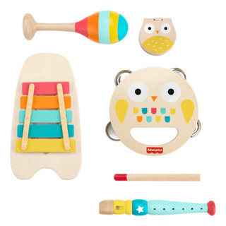 Fisher-price Juguetes Kit Instrumentos Musicales De Madera Fisher-price Juguetes Kit Instrumentos Musicales De Madera