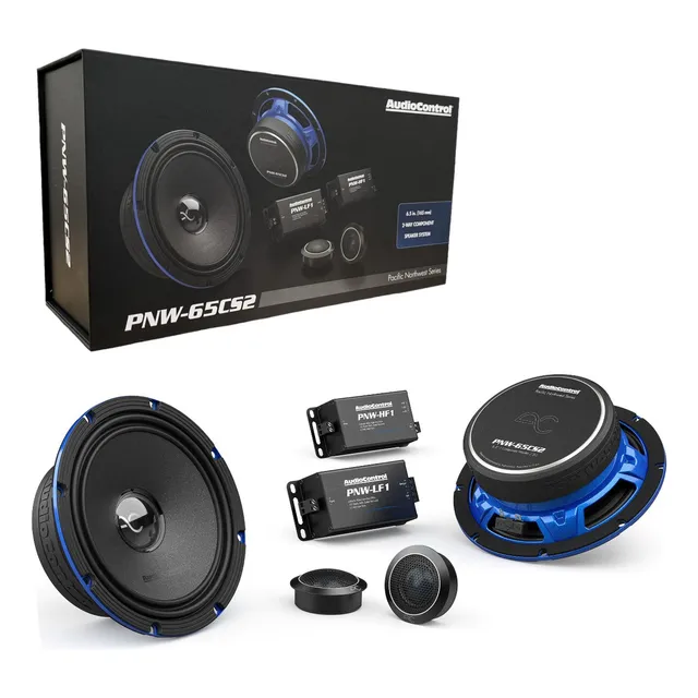 Set De Medios Audiocontrol Pnw-65cs2 6.5 Pulgadas 125w Rms