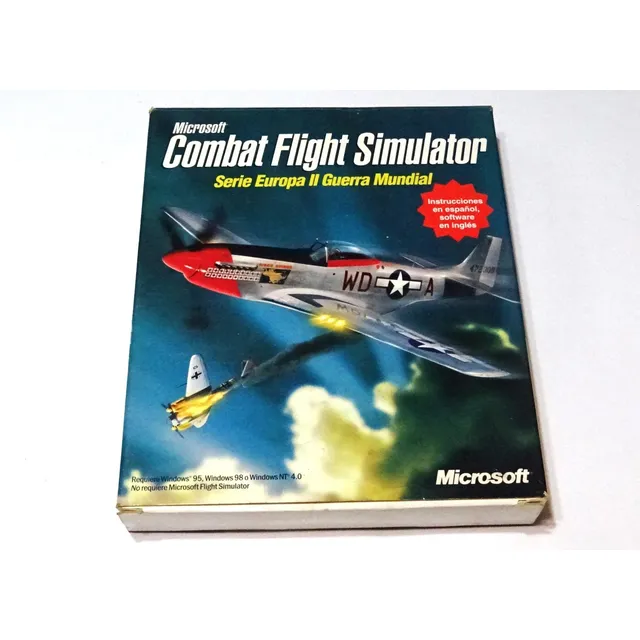 Combat Flight Simulator Serie Europa Ii Segunda Guerra