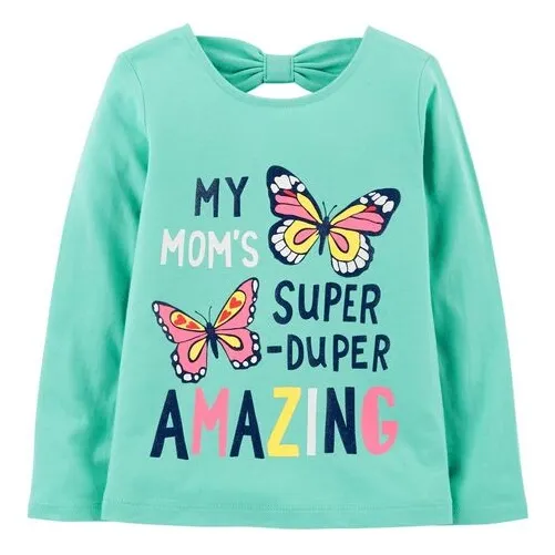 Remera Carters Ml Niña 2t Flaber 