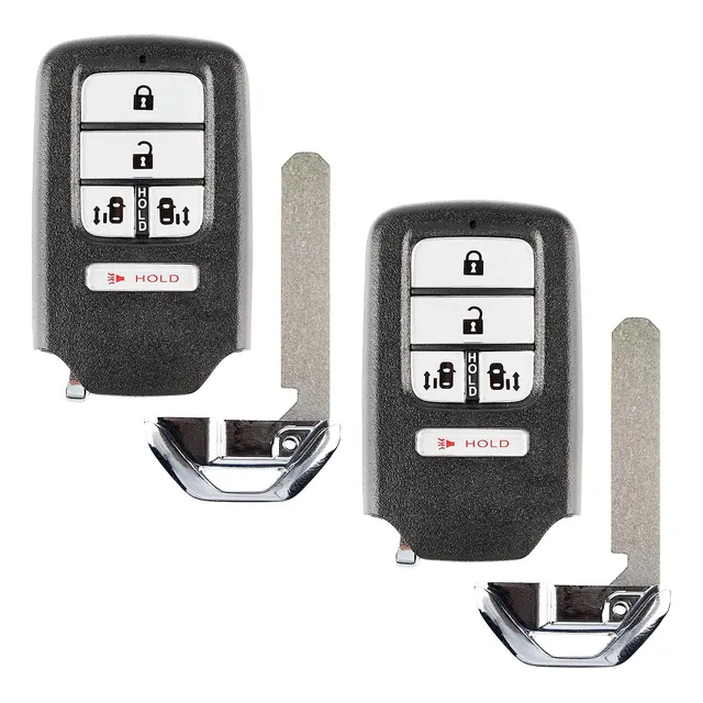2 Llaves A Distancia De 5 Btn Van Para Honda Odyssey (kr5v1x