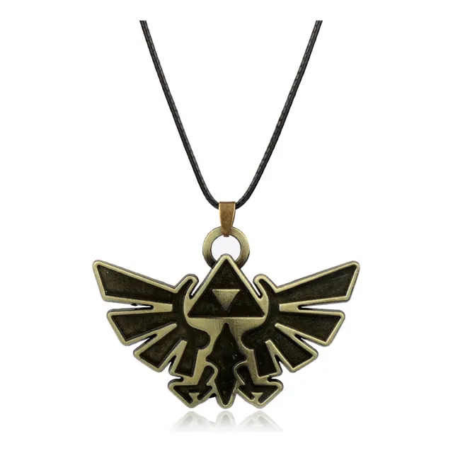 Collar Legend Of Zelda Trifuerza M2 Triforce De Coleccion