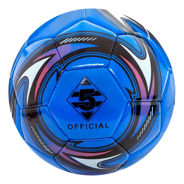 Balón De Fútbol Para Adultos Talla 5 De Excelente Calidad Color Azul