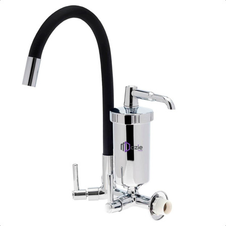 Torneira Com Filtro Gourmet Emborrachada Preta Parede Acabamento Fosco Cor Preto Dazie Metais Torneira Com Filtro Gourmet Emborrachada Preta Parede Acabamento Fosco Cor Preto Dazie Metais