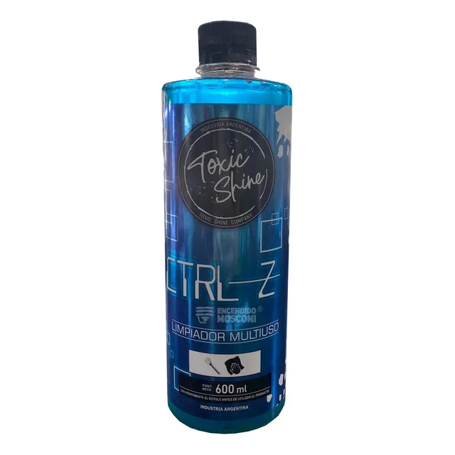 Control Z Limpiador Ctrl Z Multiuso Espuma Toxic Shine 600ml