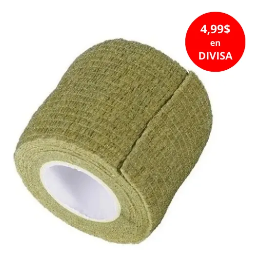 Venda Coban Elástico Impermeable Cohesiva Crossfit 5cm X 5m