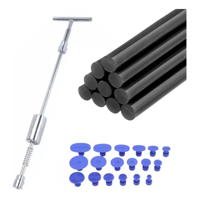 Kit Martillo Inverso Abolladura Inercial Sacabollo Silicona