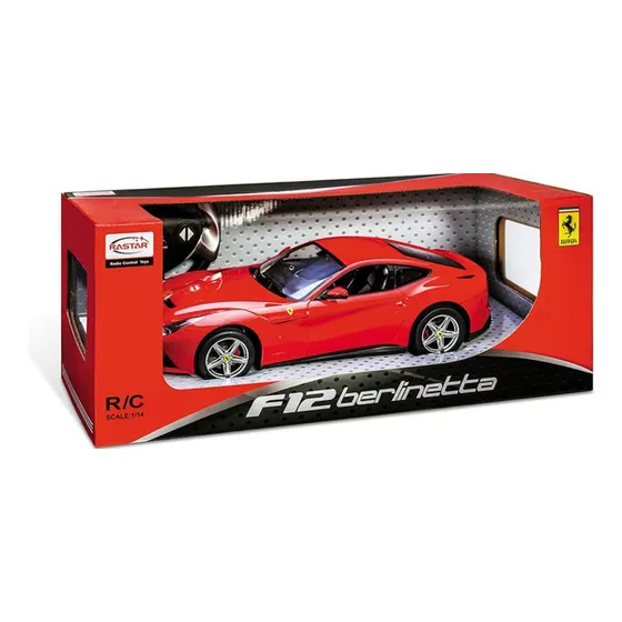 Auto Radio Control Remoto Ferrari F12 Berlinetta Escala 1:14 Color Rojo