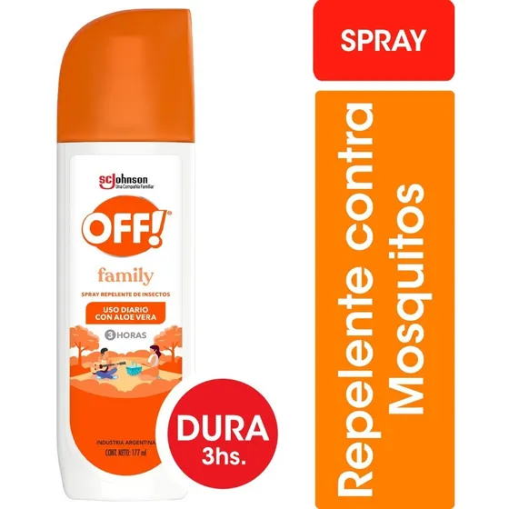 Off Spray Family repelente 177ml