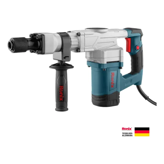 Martillo Demoledor 1100w Ronix Eléctrico 110v 2 Cinceles 