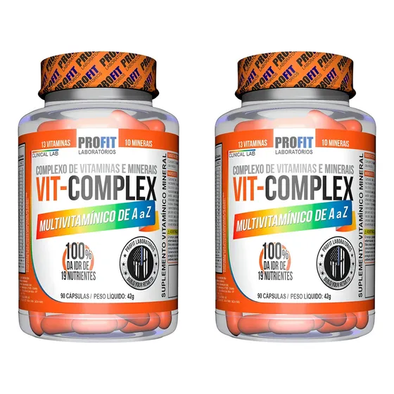 Combo Multivitamínico 180 Cápsulas De A-z - Multicomplex Sabor Sem Sabor