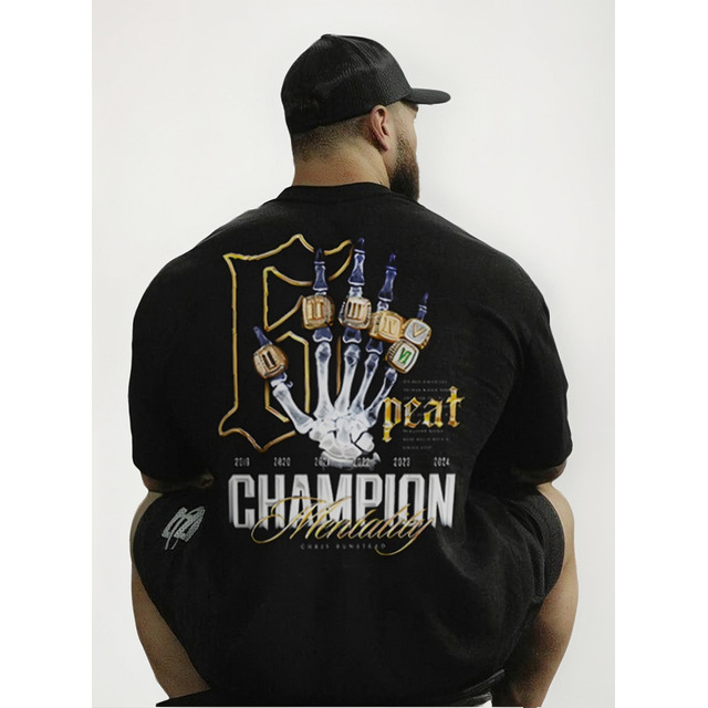 Blusa Oversized Cbum 6 Vezes Campeão Mr Olympia 2024 Blusa Oversized Cbum 6 Vezes Campeão Mr Olympia 2024