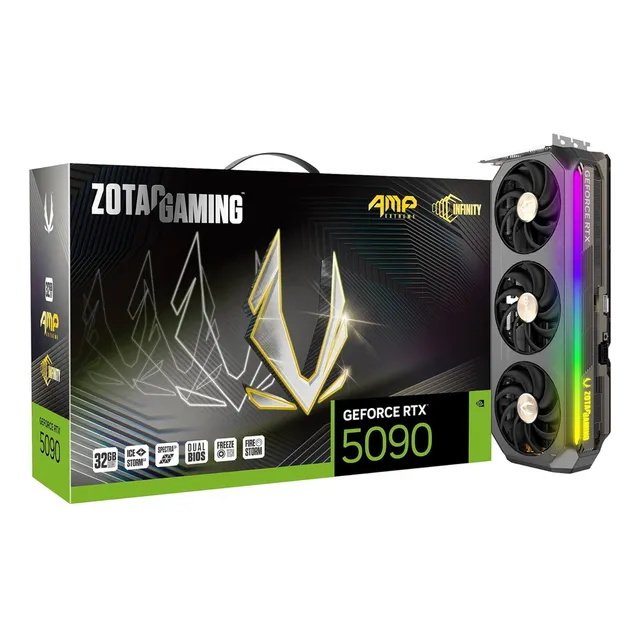 Tarjeta De Video Zotac Nvidia Geforce Rtx 5090 32gb Gddr7