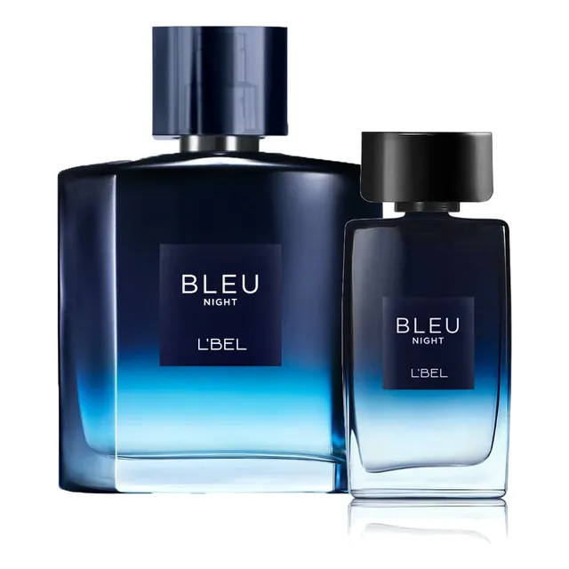 L'bel Bleu Intense Night Perfume De Hombre Con Mini