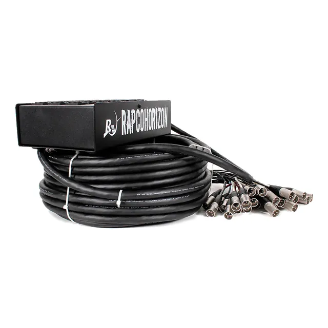 Snake Rapcohorizon 100rc28 24x4 De 30m Con Conectores Rean