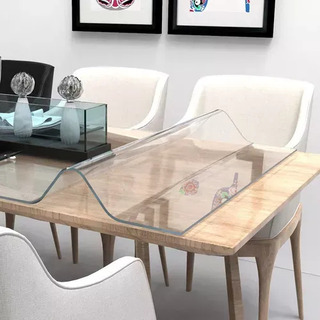 Protector De Mesa De Pvc Transparente Manteles Gruesa 90*150 Protector De Mesa De Pvc Transparente Manteles Gruesa 90*150