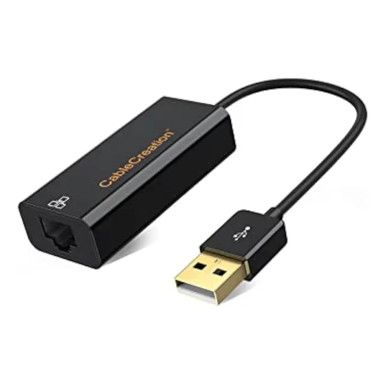 Cablecreation Adaptador Usb A Red, Usb 2.0 A