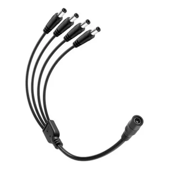 Cable Splitter Genérica Cámaras Seguridad Dc