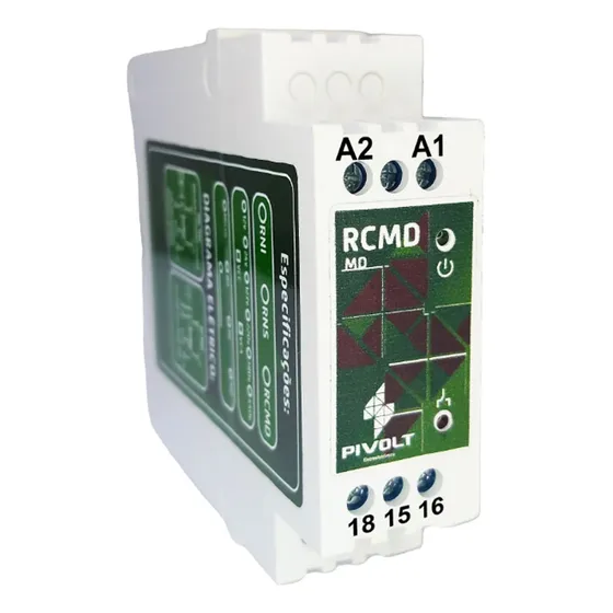 Relé Rcmd De Comando A Distância De Nível Condutores 220v