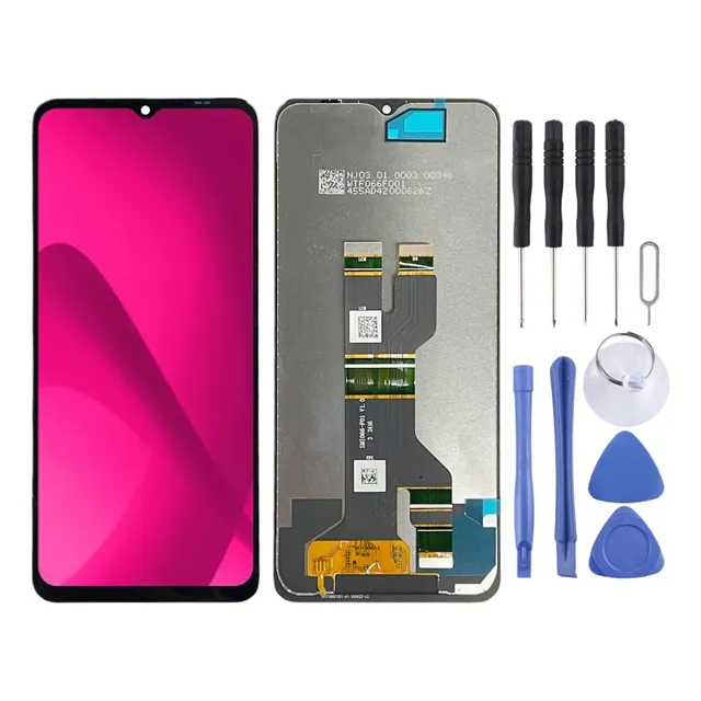 Negro Para Pantalla Lcd T-mobile Revvl 7 5g Tmrv075g + Touch