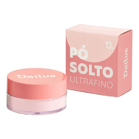 Dailus Pó Solto Ultrafino Rosa Tom Translúcido