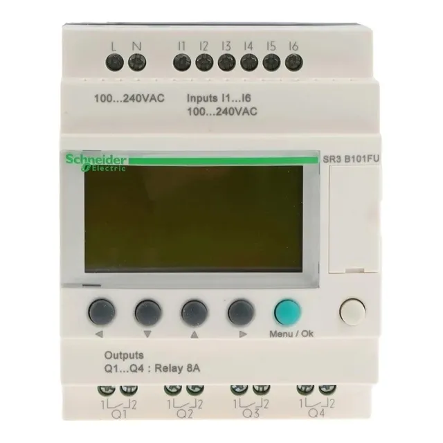 Rele Zelio Programable Schneider 6e/4s 220v Sr3b101fu