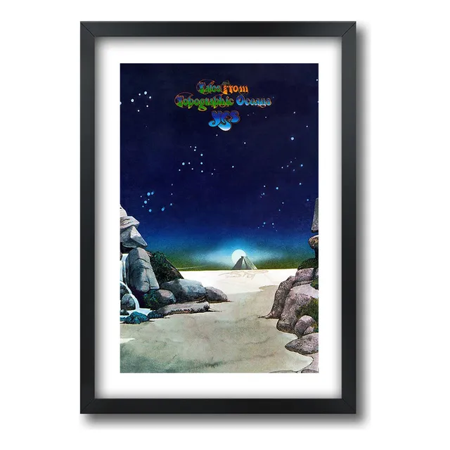 Quadro Banda Yes Jon Anderson Chris Squire Tp Paspatur A1 C