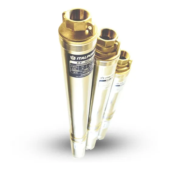 Bomba Sumergible Pozo Aljibe Kit Italpompe Gianni 1 Hp Ø96mm
