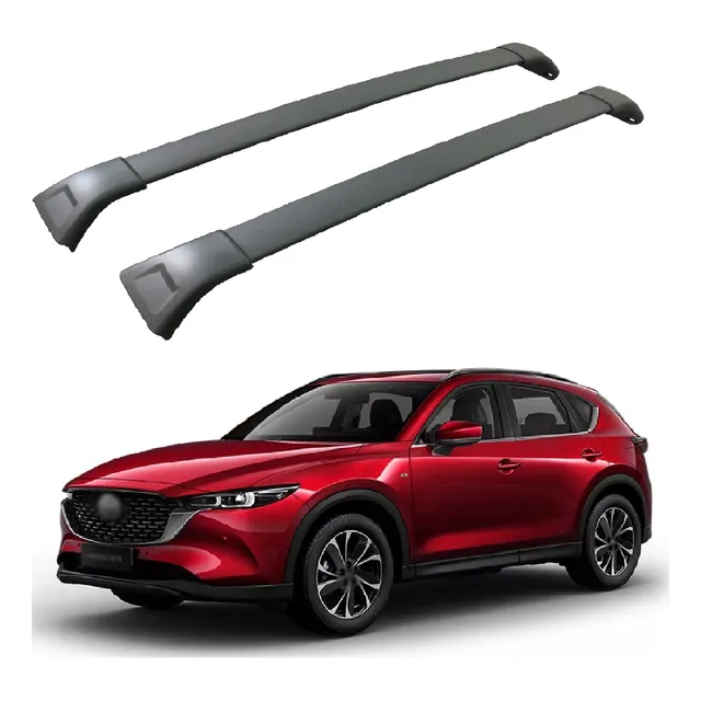 Barras Portaequipaje Mazda Cx-5 Cx5 2017 En Adelante Negro