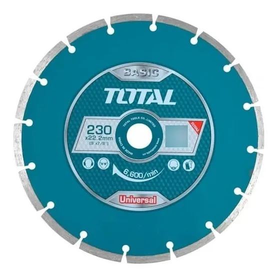 Disco Diamantado Seco Segmentado 9 230×22.2mm Tac2112303