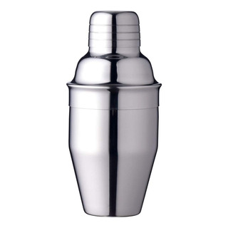 Mini Coctelera De Acero Inoxidable 240 Ml Con Colador Mini Coctelera De Acero Inoxidable 240 Ml Con Colador