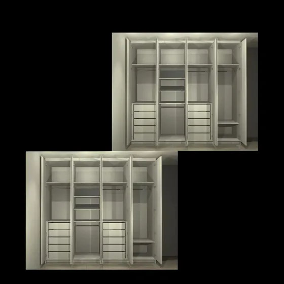 Projeto Guarda Roupas Com Plano De Corte +35 Modelos Em Pdf