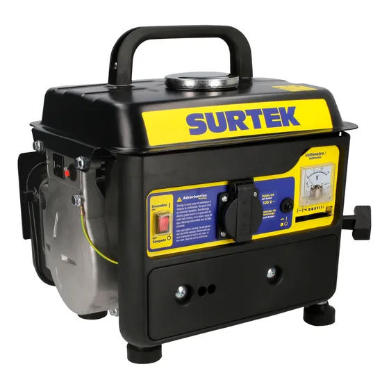 Generador A Gasolina 120 V, 63 Cc, 800 W Capacidad 4l Surtek