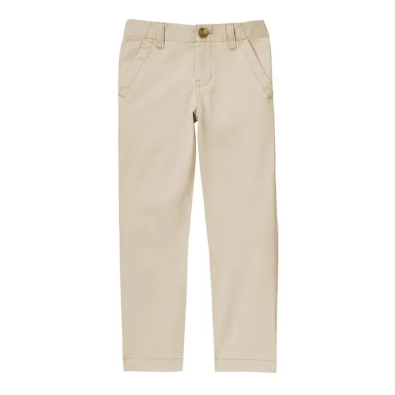 Pantalón De Vestir Crazy8 Beige Varón Algodón Fiesta Niños