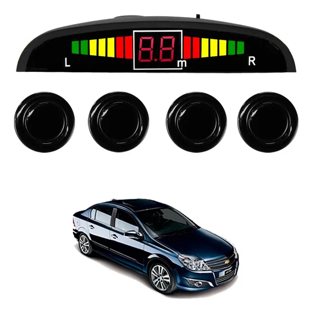 Sensor De Ré Estacionamento Preto Chevrolet Vectra 2010