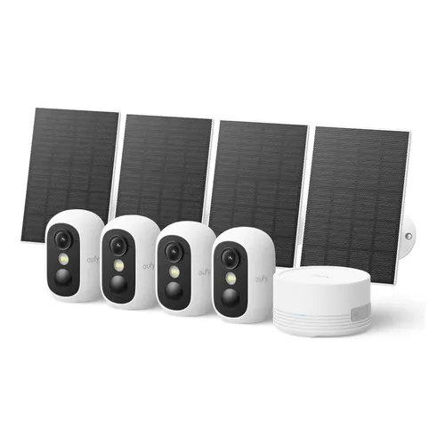 Câmera De Segurança Eufycam C35 Kit De 2 Câmeras Wireless So